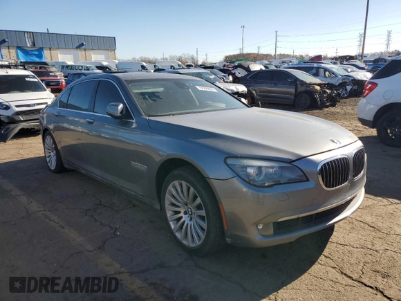 2011 BMW 7 Series 750Li xDrive with VIN WBAKC8C57BC432184, listed as a Copart auction lot 79508904 with 95,269 mi miles and Salvage Title. Bid and sale history available at carsss.com. Image 4.