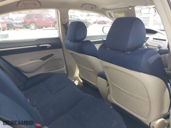 2007 Honda Civic Hybrid with VIN JHMFA36297S019581, listed as a IAAI auction lot 41879187 with 87,297 mi miles. Bid and sale history available at carsss.com. Image 8.
