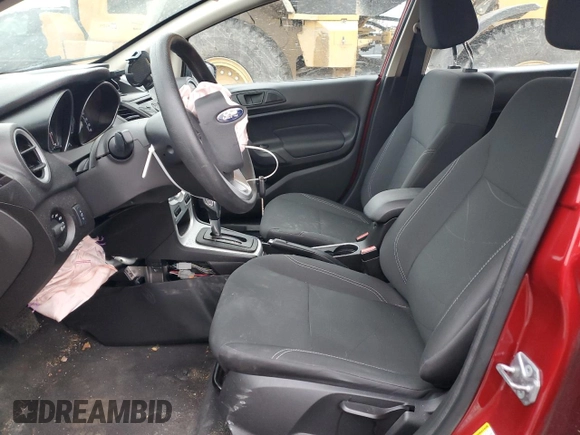 2017 Ford Fiesta SE with VIN 3FADP4EJ4HM169586, listed as a Copart auction lot 46549645 with 19,403 mi miles and Non Repairable. Bid and sale history available at DreamBid. Image 7.