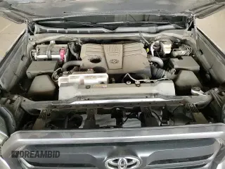 2024 Toyota Tundra SR5 with VIN 5TFLA5DA8RX176986, listed as a Copart auction lot 51018855 with 17,414 mi miles and Salvage title. Bid and sale history available at DreamBid. Image 13.