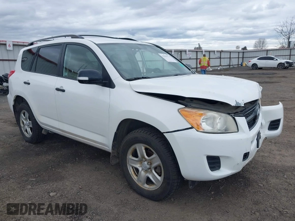 2010 Toyota RAV4 with VIN JTMBF4DVXAD029813, listed as a IAAI auction lot 41901574 with 102,596 mi miles. Bid and sale history available at carsss.com. Image 1.