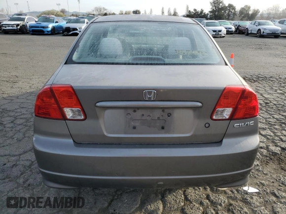 2005 Honda Civic VP z VIN 1HGES16395L011187, wystawiony jako Copart lot #48006995 z przebiegiem 160 315 mil mil oraz Szkoda całkowita • Salvage title. Historia ofert i sprzedaży dostępna na DreamBid. Obrazek 6.