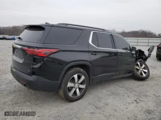 2022 Chevrolet Traverse LT Leather with VIN 1GNEVHKW5NJ108324, listed as a Copart auction lot 86741494 with 137,882 mi miles and Salvage Title. Bid and sale history available at carsss.com. Image 3.