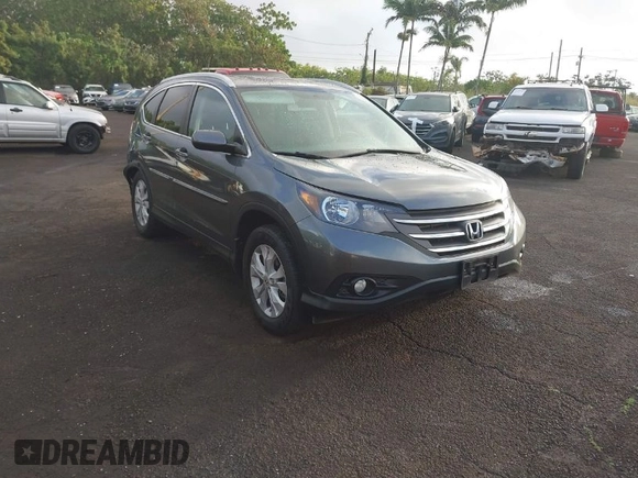 2014 Honda CR-V EX-L with VIN 2HKRM4H71EH602713, listed as a IAAI auction lot 41720322 with 39,294 mi miles. Bid and sale history available at carsss.com. Image 1.
