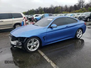 2018 BMW 4 Series 440i xDrive z VIN WBA4W9C53JAB93994, wystawiony jako Copart lot #54963094 z przebiegiem 72 307 mil mil oraz Szkoda całkowita • Salvage title. Historia ofert i sprzedaży dostępna na DreamBid. Obrazek 1.