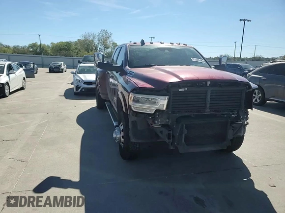 2019 Ram 3500 Laramie with VIN 3C63RRML4KG536838, listed as a Copart auction lot 80268644 with 84,191 mi miles and Salvage Title. Bid and sale history available at carsss.com. Image 12.