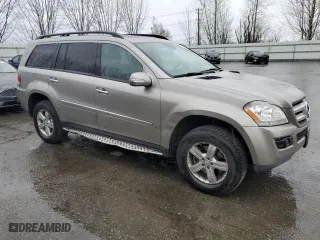 2007 Mercedes-Benz GL-Class with VIN 4JGBF22E67A290272, listed as a Copart auction lot 43934555 with 219,329 mi miles and Salvage Title. Bid and sale history available at carsss.com. Image 4.