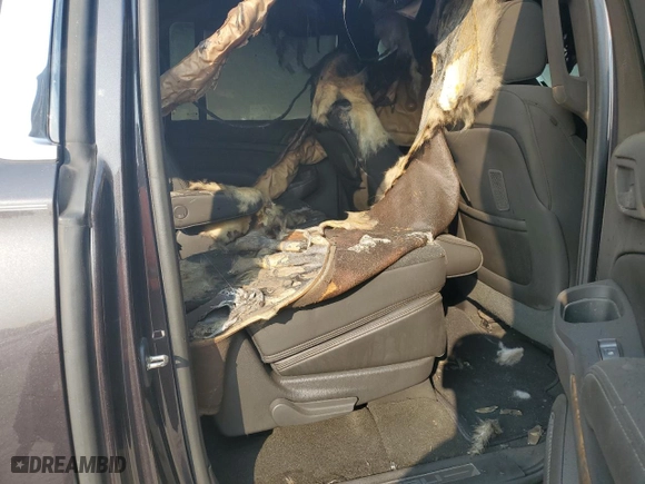 2015 GMC Yukon XL Denali with VIN 1GKS2JKJ4FR636332, listed as a Copart auction lot 70721314 with 0 mi miles and Salvage Title. Bid and sale history available at carsss.com. Image 11.