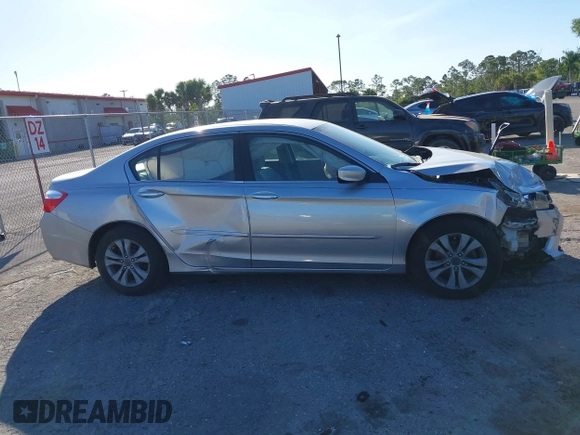 2014 Honda Accord LX with VIN 1HGCR2F37EA074244, listed as a IAAI auction lot 41749915 with 83,916 mi miles and . Bid and sale history available at carsss.com. Image 13.