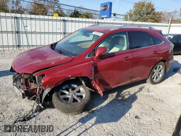 2010 Lexus RX 350 with VIN 2T2BK1BA0AC041889, listed as a Copart auction lot 78606444 with 155,245 mi miles and Salvage title. Bid and sale history available at DreamBid. Image 1.
