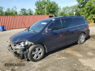 2008 Honda Odyssey Touring z VIN 5FNRL38908B021477, wystawiony jako Copart lot #52675945 z przebiegiem 223 925 mil mil oraz Szkoda całkowita • Salvage title. Historia ofert i sprzedaży dostępna na DreamBid. Obrazek 1.