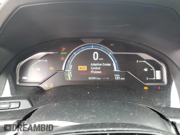 2018 Honda Clarity Plug-In Hybrid Touring with VIN JHMZC5F35JC010583, listed as a Copart auction lot 70229924 with 62,501 mi miles and Salvage Title. Bid and sale history available at carsss.com. Image 9.