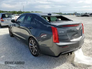 2016 Cadillac ATS-V with VIN 1G6AN5SY6G0147166, listed as a Copart auction lot 68414222 with 35,773 mi miles. Bid and sale history available at carsss.com. Image 2.