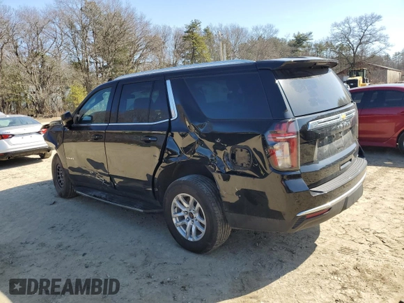 2023 Chevrolet Tahoe LT z VIN 1GNSCNKD8PR298758, wystawiony jako Copart lot #49413555 z przebiegiem 41 734 mil mil oraz Czysty tytuł • Clean title. Historia ofert i sprzedaży dostępna na DreamBid. Obrazek 2.