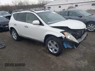 2005 Nissan Murano SL z VIN JN8AZ08W75W439711, wystawiony jako IAAI lot #41876752 z przebiegiem 179 361 mil mil oraz . Historia ofert i sprzedaży dostępna na DreamBid. Obrazek 1.
