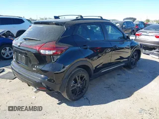 2023 Nissan Kicks SR with VIN 3N1CP5DV7PL553062, listed as a IAAI auction lot 41839815 with 14,850 mi miles. Bid and sale history available at carsss.com. Image 4.