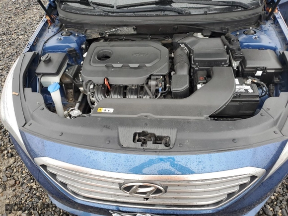 2017 Hyundai Sonata 2.4L with VIN 5NPE24AF6HH456173, listed as a Copart auction lot 45333625 with 130,158 mi miles and Salvage Title. Bid and sale history available at carsss.com. Image 13.