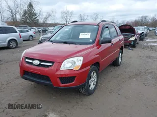 2010 Kia Sportage LX with VIN KNDKGCA32A7701050, listed as a IAAI auction lot 41923879 with 178,614 mi miles and . Bid and sale history available at carsss.com. Image 2.