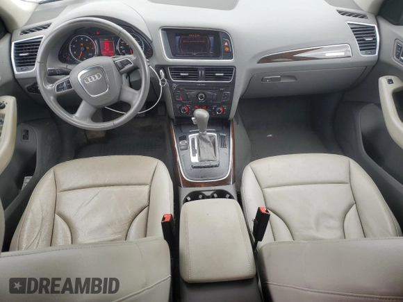2012 Audi Q5 Premium with VIN WA1CFAFP1CA116306, listed as a Copart auction lot 53189945 with 138,420 mi miles and Salvage title. Bid and sale history available at DreamBid. Image 8.