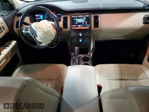 2013 Ford Flex SEL with VIN 2FMHK6C83DBD28854, listed as a Copart auction lot 51460265 with 145,941 mi miles and Salvage Title. Bid and sale history available at carsss.com. Image 8.