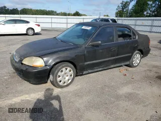 1998 Honda Civic LX with VIN 1HGEJ667XWL050908, listed as a Copart auction lot 73692984 with 230,311 mi miles and Clean Title. Bid and sale history available at carsss.com. Image 1.
