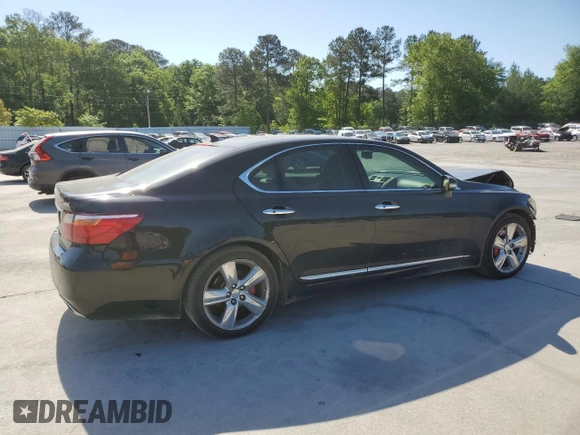 2011 Lexus LS 460 z VIN JTHBL5EF2B5105203, wystawiony jako Copart lot #53115005 z przebiegiem 171 056 mil mil oraz Szkoda całkowita • Salvage title. Historia ofert i sprzedaży dostępna na DreamBid. Obrazek 3.