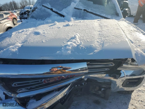 2019 GMC Sierra 2500HD with VIN 2GT22NEG3K1227275, listed as a Copart auction lot 83795644 with 0 mi miles and Salvage Title. Bid and sale history available at carsss.com. Image 12.