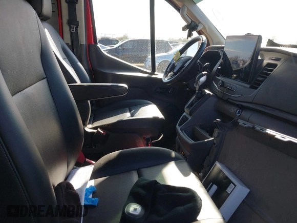 2023 Ford Transit Cargo with VIN 1FTYE1Y80PKB93303, listed as a IAAI auction lot 41756790 with 22,741 mi miles. Bid and sale history available at carsss.com. Image 5.