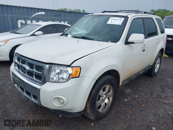 2012 Ford Escape Limited with VIN 1FMCU0EG2CKB95451, listed as a IAAI auction lot 42103270 with 292,213 mi miles. Bid and sale history available at carsss.com. Image 6.