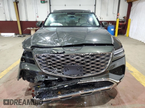 2025 Genesis GV80 Prestige z VIN KMUHEESC4SU250360, wystawiony jako Copart lot #55827155 z przebiegiem 3 214 mil mil oraz Szkoda całkowita • Salvage title. Historia ofert i sprzedaży dostępna na DreamBid. Obrazek 5.