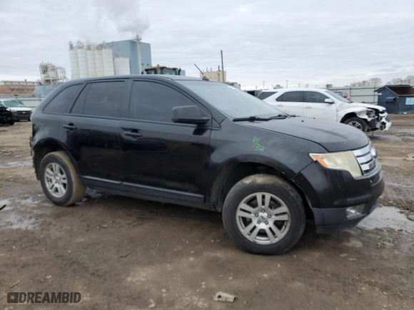 2007 Ford Edge SEL with VIN 2FMDK48C27BB40086, listed as a Copart auction lot 89325215 with 166,862 mi miles and Salvage Title. Bid and sale history available at carsss.com. Image 4.