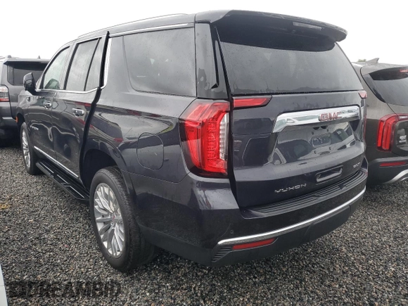 2024 GMC Yukon SLT with VIN 1GKS2BKD4RR224609, listed as a Copart auction lot 74045504 with 8,596 mi miles and Non Repairable. Bid and sale history available at carsss.com. Image 2.