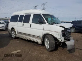 2004 Chevrolet Express Passenger z VIN 1GBFG15T041144358, wystawiony jako Copart lot #45413355 z przebiegiem Nie podano mil oraz Szkoda całkowita • Salvage title. Historia ofert i sprzedaży dostępna na DreamBid. Obrazek 4.