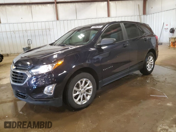 2020 Chevrolet Equinox LS z VIN 2GNAX5EV2L6232958, wystawiony jako Copart lot #49174435 z przebiegiem 101 931 mil mil oraz Czysty tytuł • Clean title. Historia ofert i sprzedaży dostępna na DreamBid. Obrazek 1.
