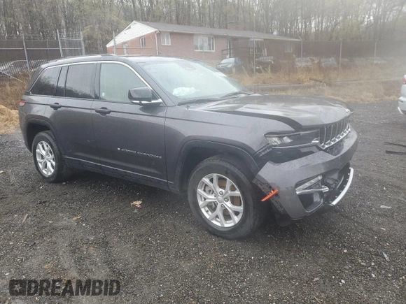 2023 Jeep Grand Cherokee Limited with VIN 1C4RJGBG3PC544444, listed as a Copart auction lot 51910505 with 36,923 mi miles and Salvage title. Bid and sale history available at DreamBid. Image 4.