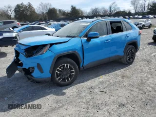 2019 Toyota RAV4 LE with VIN JTMK1RFV2KD018508, listed as a Copart auction lot 49722885 with 93,043 mi miles and Salvage Title. Bid and sale history available at carsss.com. Image 1.
