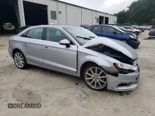 2015 Audi A3 2.0T Premium Plus with VIN WAUEFGFF8F1043462, listed as a Copart auction lot 65933493 with 0 mi miles. Bid and sale history available at carsss.com. Image 4.
