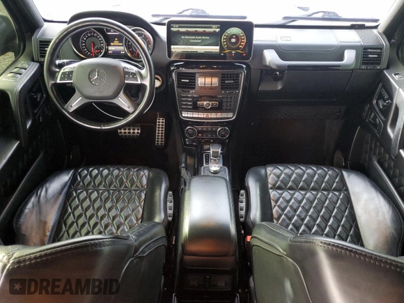 2016 Mercedes-Benz G-Class AMG G 63 with VIN WDCYC7DF9GX255095, listed as a Copart auction lot 46145585 with 78,847 mi miles and Salvage Title. Bid and sale history available at carsss.com. Image 8.