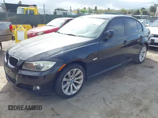 2011 BMW 3 Series 328i with VIN WBAPH5C5XBF216401, listed as a IAAI auction lot 41890987 with 114,698 mi miles and . Bid and sale history available at carsss.com. Image 2.