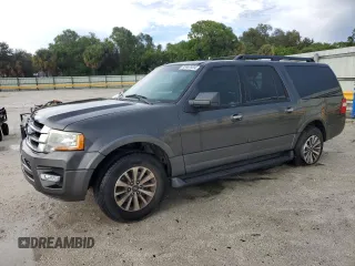 2017 Ford Expedition EL XLT with VIN 1FMJK1HT3HEA05853, listed as a Copart auction lot 72407424 with 136,234 mi miles and Salvage Title. Bid and sale history available at carsss.com. Image 1.