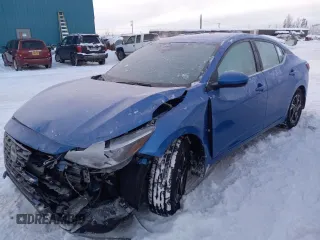 2024 Nissan Sentra SV z VIN 3N1AB8CV4RY217755, wystawiony jako Copart lot #81797534 z przebiegiem 8 681 mil mil oraz Szkoda całkowita • Salvage title. Historia ofert i sprzedaży dostępna na DreamBid. Obrazek 1.