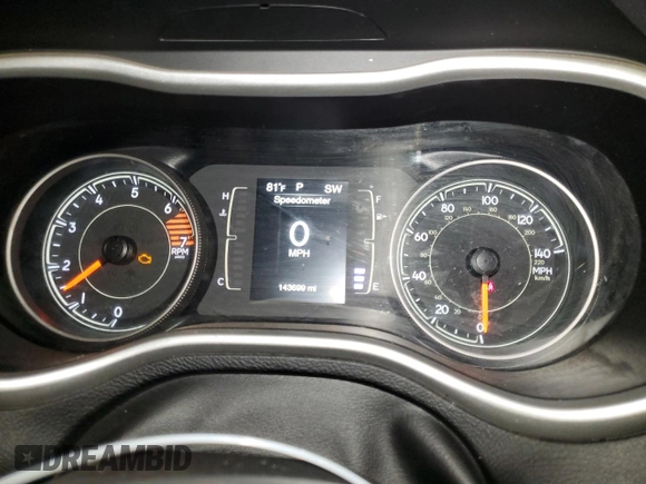 2018 Jeep Cherokee Latitude Plus z VIN 1C4PJLLB7JD590136, wystawiony jako Copart lot #64295715 z przebiegiem 143 699 mil mil oraz Szkoda całkowita • Salvage title. Historia ofert i sprzedaży dostępna na DreamBid. Obrazek 9.