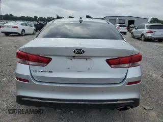 2019 Kia Optima LX with VIN 5XXGT4L34KG348839, listed as a Copart auction lot 59387725 with 122,386 mi miles and Salvage title. Bid and sale history available at DreamBid. Image 6.