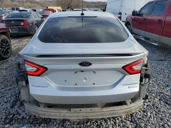 2016 Ford Fusion Titanium with VIN 3FA6P0K96GR303091, listed as a Copart auction lot 46146565 with 194,323 mi miles and Salvage Title. Bid and sale history available at DreamBid. Image 6.