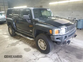 2007 Hummer H3 SUV with VIN 5GTDN13EX78223389, listed as a Copart auction lot 85608414 with 195,783 mi miles and Clean Title. Bid and sale history available at DreamBid. Image 4.