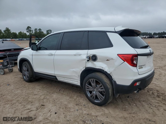 2020 Honda Passport EX-L with VIN 5FNYF7H57LB002375, listed as a Copart auction lot 69835844 with 0 mi miles and Salvage Title. Bid and sale history available at carsss.com. Image 2.