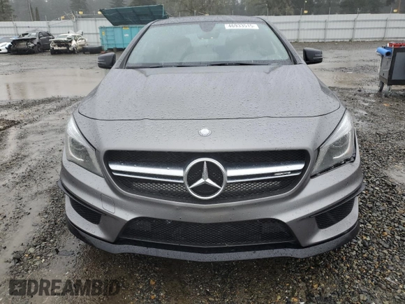 2015 Mercedes-Benz CLA 45 AMG with VIN WDDSJ5CB8FN184279, listed as a Copart auction lot 46933515 with 36,525 mi miles and Salvage Title. Bid and sale history available at DreamBid. Image 5.
