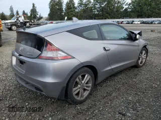 2012 Honda CR-Z EX with VIN JHMZF1D6XCS003439, listed as a Copart auction lot 86429124 with Not Provided miles and Salvage Title. Bid and sale history available at carsss.com. Image 3.
