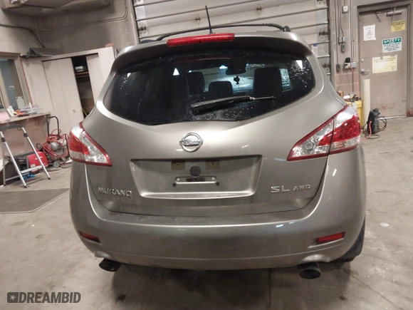 2012 Nissan Murano SV with VIN JN8AZ1MW4CW205342, listed as a IAAI auction lot 41681729 with 1 mi miles. Bid and sale history available at carsss.com. Image 15.