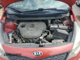 2013 Kia Rio LX with VIN KNADM4A30D6307304, listed as a Copart auction lot 66700254 with Not Provided miles and Salvage Title. Bid and sale history available at carsss.com. Image 11.